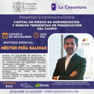 Héctor Piña Salinas: Capital de riesgo en agronegocios y nuevas tendencias de financiación del campo